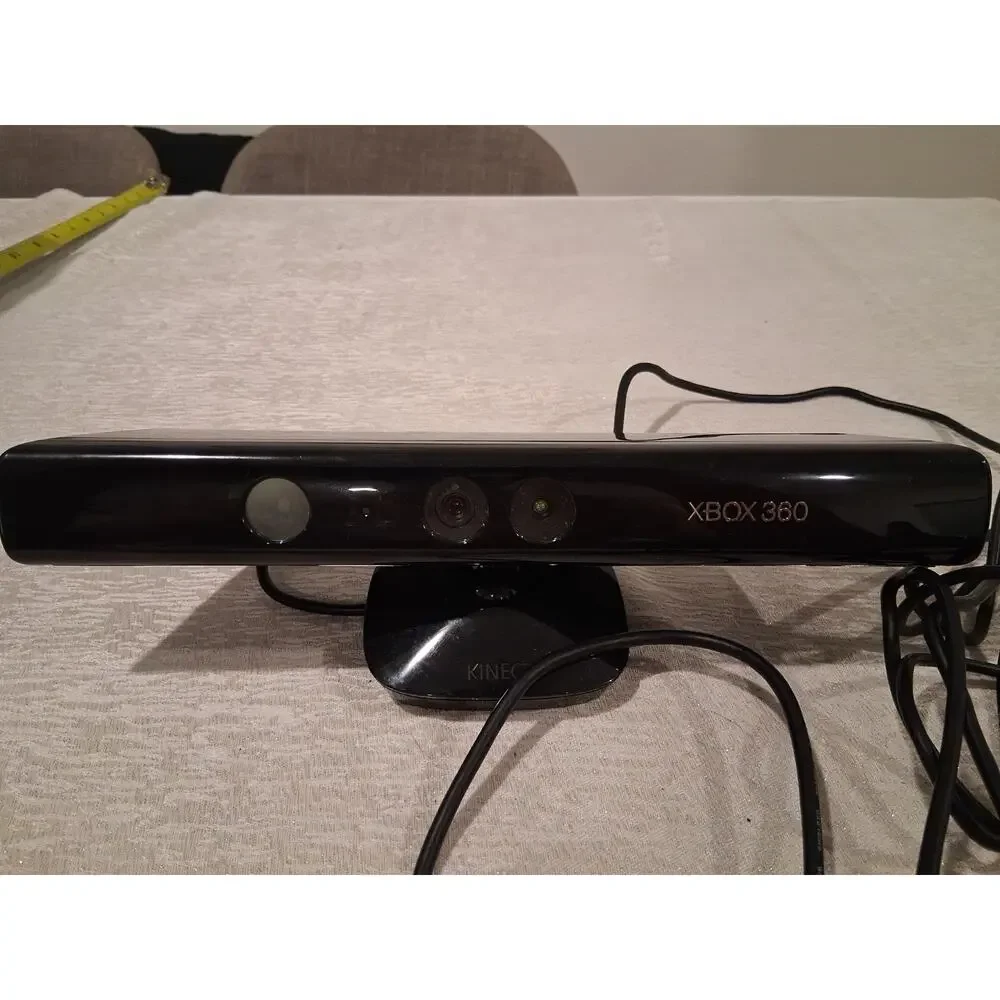 Official Microsoft Xbox 360 Kinect Motion Sensor Bar Black Model 1414 Tested